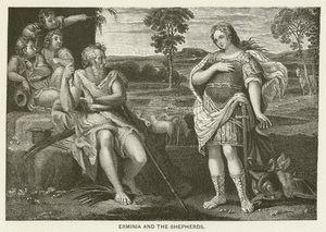 Erminia und die Hirten von Domenichino